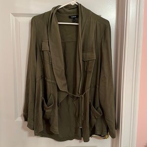 Army green jacket